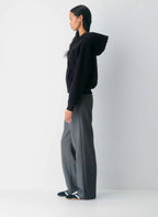 novaxlux Kuscheliger Sweatfleece-Hoodie mit perfektem Reißverschluss