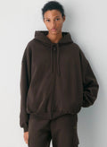 novaxlux gemütlicher Sweatfleece Mega Zip Hoodie