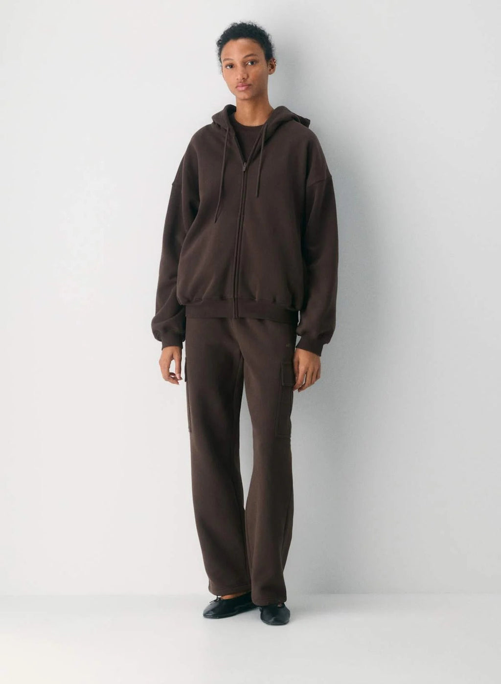 novaxlux gemütlicher Sweatfleece Mega Zip Hoodie