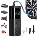 Tragbarer Auto-Luftkompressor, 3 x schnellere 150 PSI kabellose Reifenfüllpumpe mit Digitalanzeige für Auto, Motorrad, Fahrrad, Luftpumpe